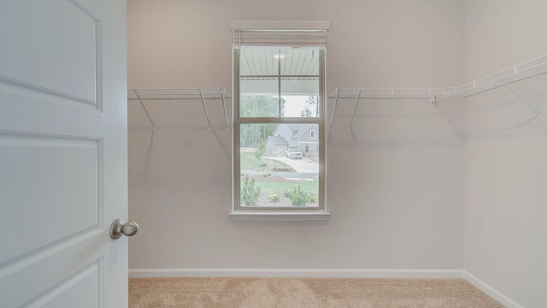 Representative furnished interior of a home built from the Meridian II by DRB Homes in Northcroft, Loganville (Image 21).