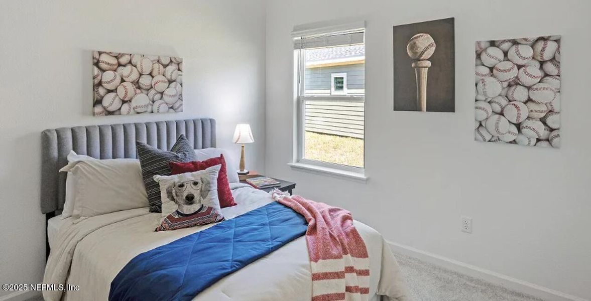 Furnished interior view inside a new home in Tributary: Tributary Royal Collection, Yulee (Image 14).