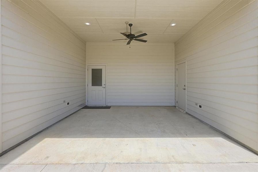 Exterior details and patio area of a home in , Granbury (Image 24). Exterior details and patio area of a home in , Granbury (Image 24).