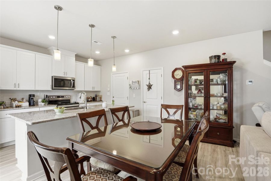 Furnished interior view inside a new home in Morgan Hills, Albemarle (Image 24).