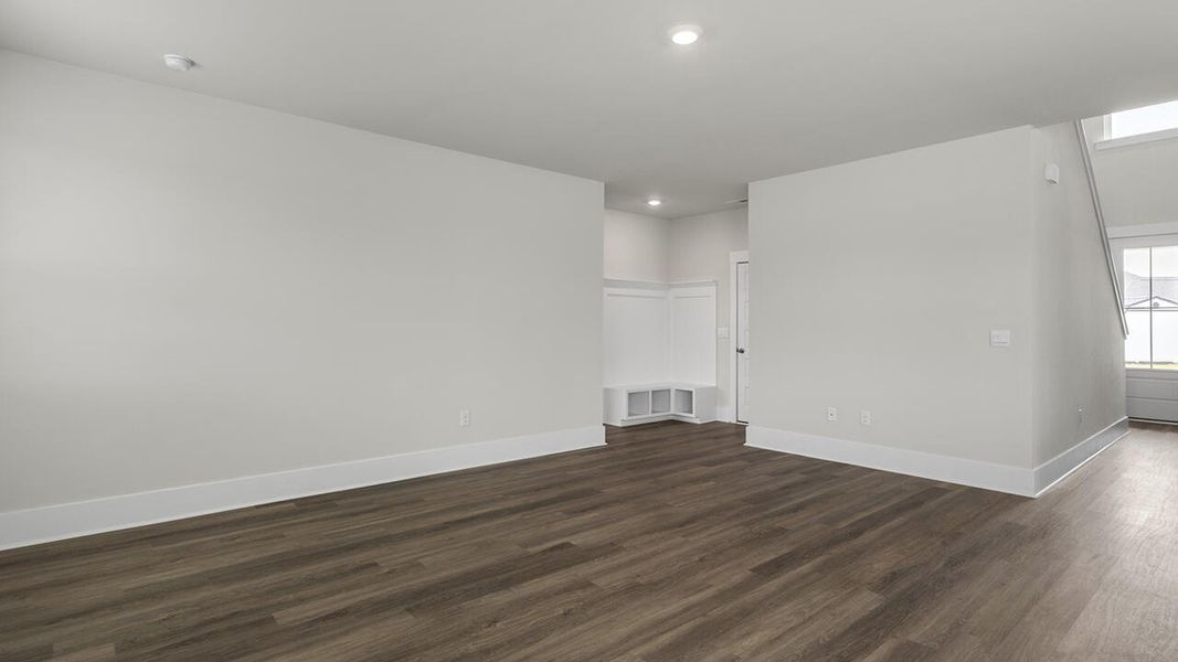 Spacious, unfurnished interior of a new home in Surfside Landing, Hubert (Image 14).