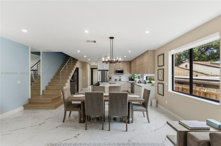 Furnished interior view inside a new home in , Fort Lauderdale (Image 8).