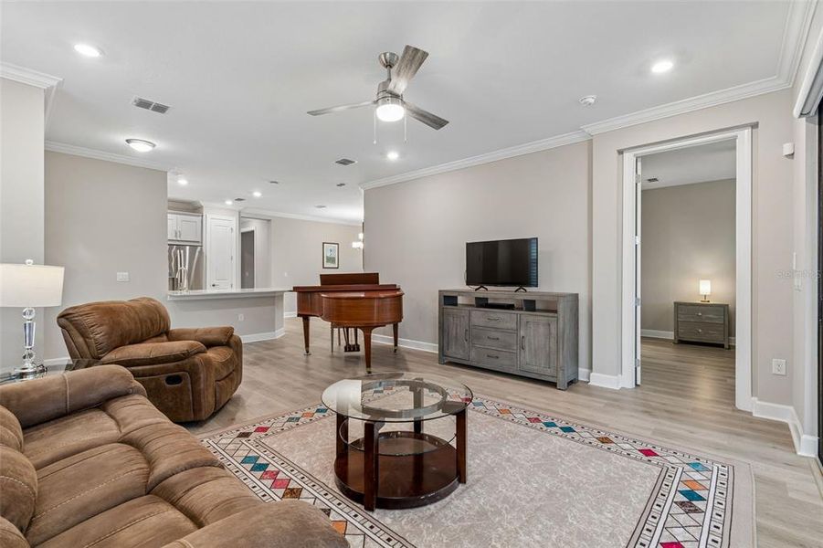 Furnished interior view inside a new home in , Wesley Chapel (Image 45). Furnished interior view inside a new home in , Wesley Chapel (Image 45).