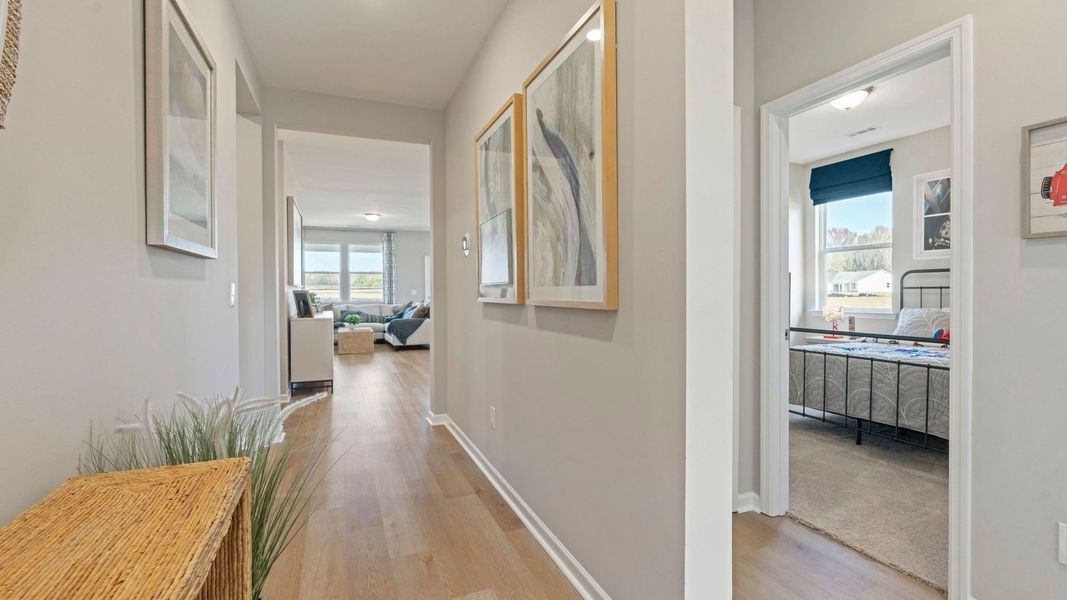 Representative furnished interior of a home built from the The Phoenix by Davidson Homes LLC in Ivy Glen, Perry (Image 5).