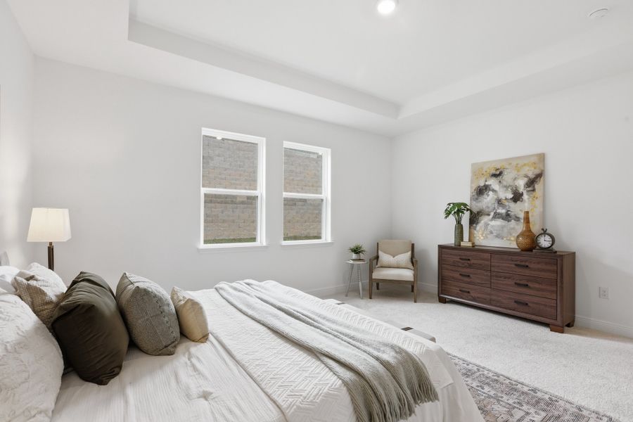 Furnished interior view inside a new home in Vintner Reserve, Clermont (Image 9). Furnished interior view inside a new home in Vintner Reserve, Clermont (Image 9).