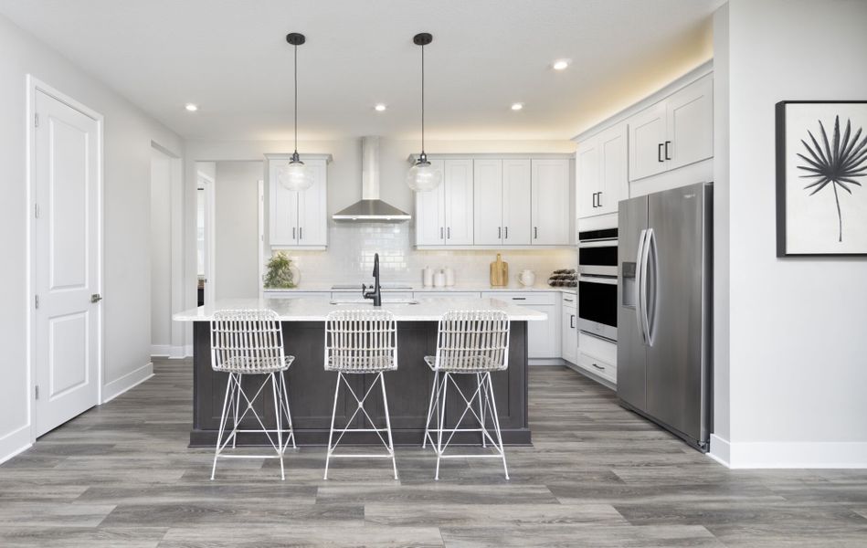 Representative furnished interior of a home built from the Pinnacle by Mattamy Homes in Wellen Park, Venice (Image 5).