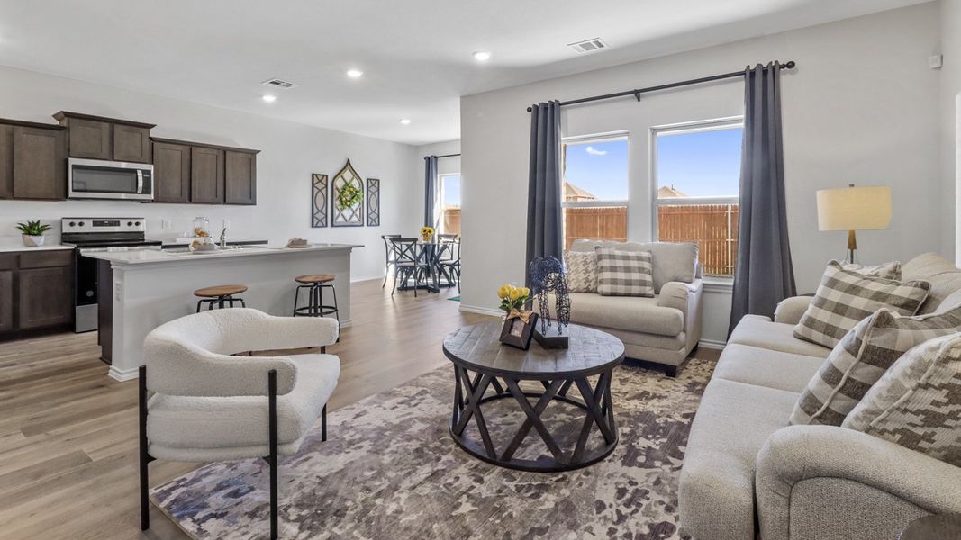 Furnished interior view inside a new home in The Reserve at Timber Creek, Lindale (Image 23).