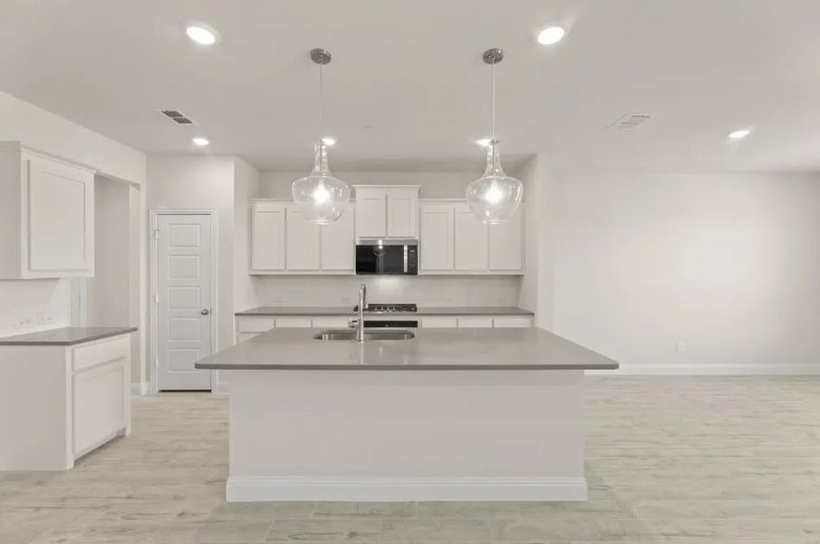 Front exterior of a new home in Timber Ridge, Corinth, TX, highlighting curb appeal (Image 27).