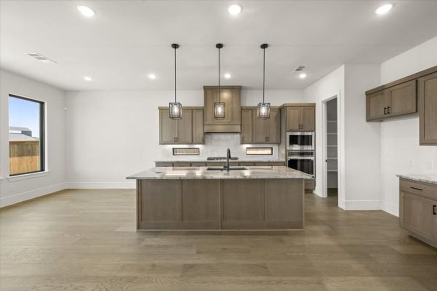 Furnished interior view inside a new home in Rio Vista at Kelly Ranch, Aledo (Image 41).