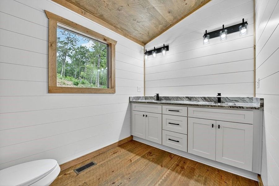 Furnished interior view inside a new home in , Blue Ridge (Image 8).