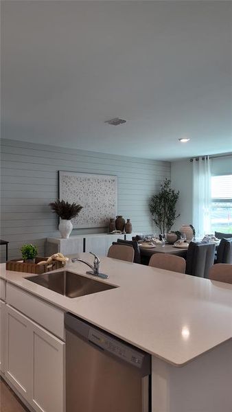 Furnished interior view inside a new home in , St. Cloud (Image 10).