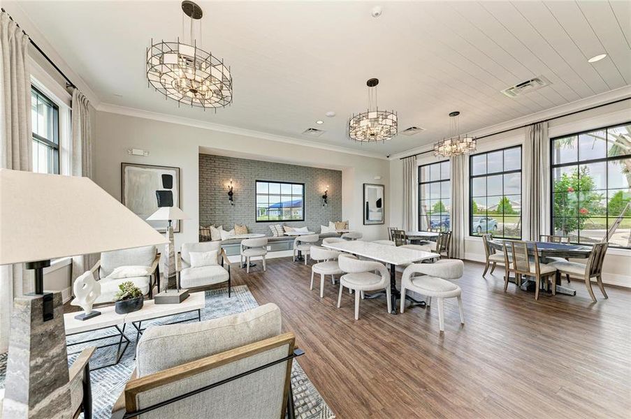 Furnished interior view inside a new home in , Lakewood Ranch (Image 43).