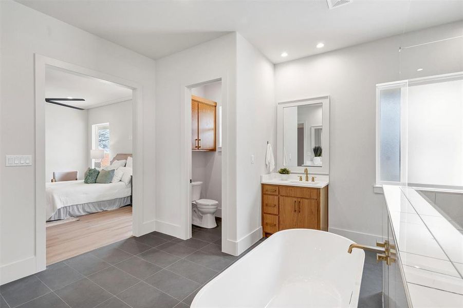 Furnished interior view inside a new home in , Willow Park (Image 8).