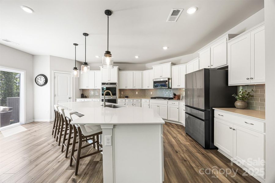 Furnished interior view inside a new home in Walnut Creek: Enclave, Lancaster (Image 10). Furnished interior view inside a new home in Walnut Creek: Enclave, Lancaster (Image 10).