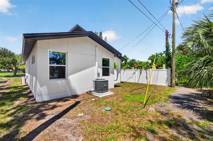 Exterior details and patio area of a home in , St. Petersburg (Image 20). Exterior details and patio area of a home in , St. Petersburg (Image 20).