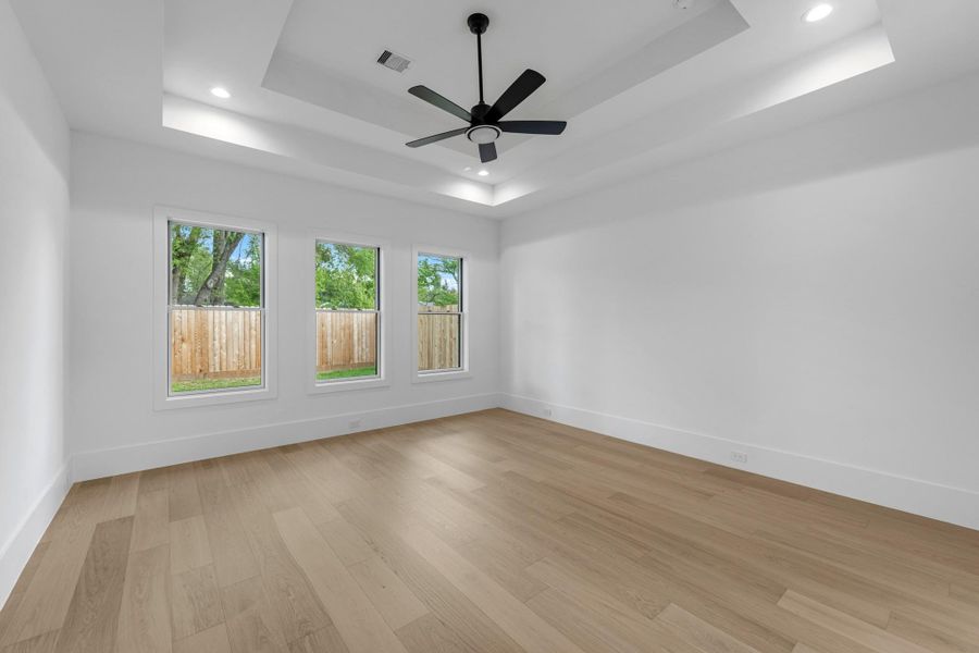 primary bedroom on first floor