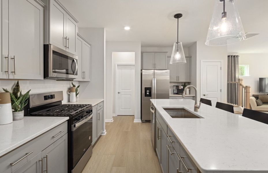 Kitchen with Large Island