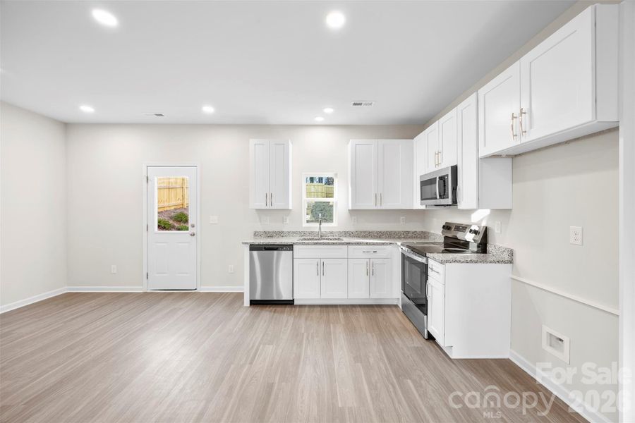 Furnished interior view inside a new home in , Bessemer City (Image 7).