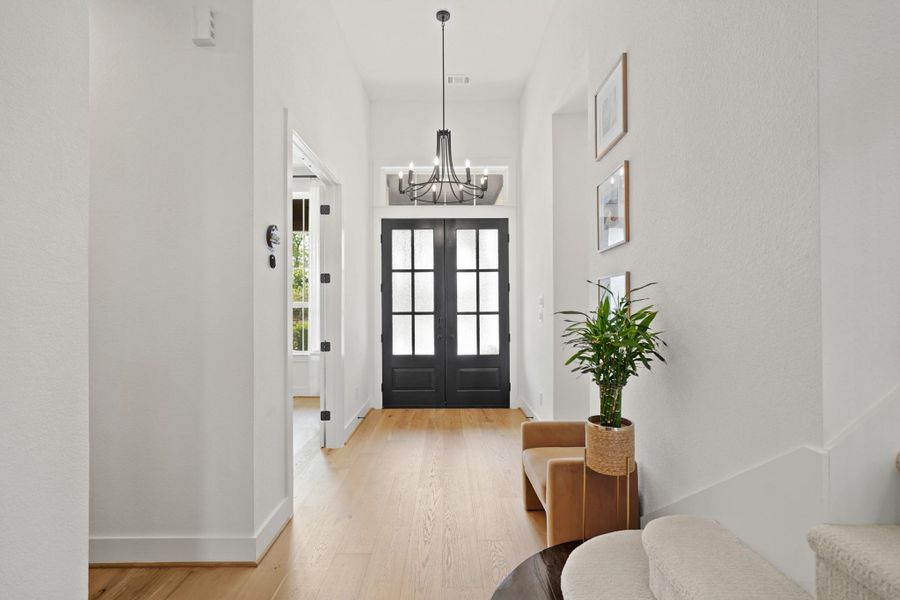 Furnished interior view inside a new home in Sienna, Missouri City (Image 11). Furnished interior view inside a new home in Sienna, Missouri City (Image 11).