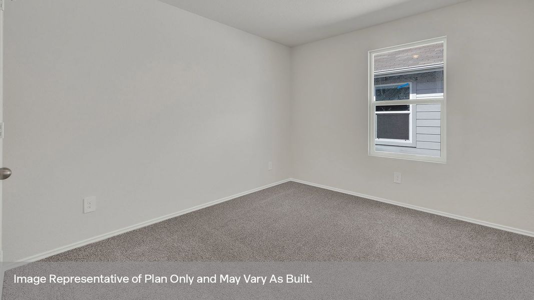 Representative unfurnished interior of a home built from the The Bailey by D.R. Horton in Navarro Fields, Seguin (Image 12).