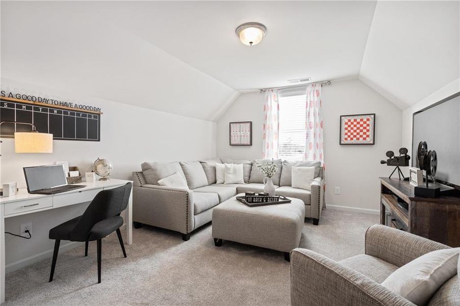 Furnished interior view inside a new home in Capstone Estates, Chattanooga (Image 14).