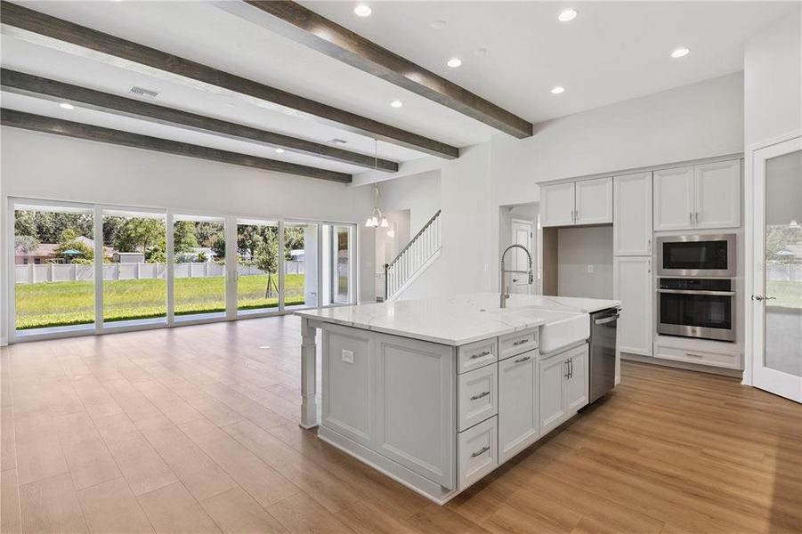Furnished interior view inside a new home in Hidden Lakes, Brandon (Image 8). Furnished interior view inside a new home in Hidden Lakes, Brandon (Image 8).