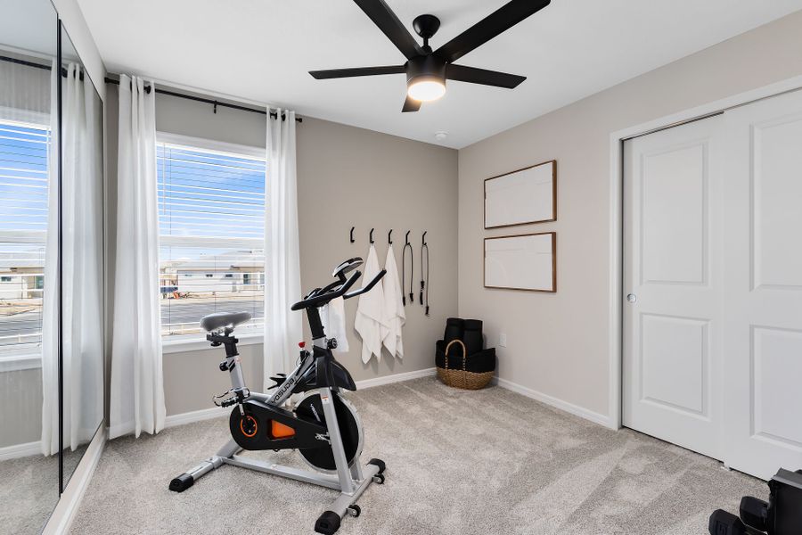 Furnished interior view inside a new home in Silverleaf Oaks, Winter Garden (Image 4).
