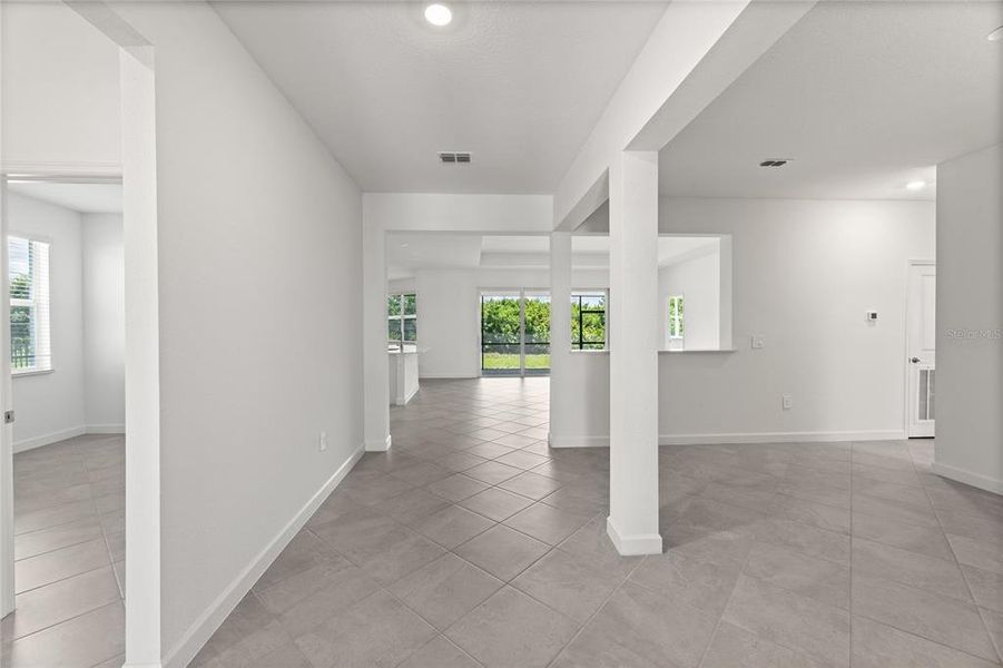 Spacious, unfurnished interior of a new home in Calusa Country Club, Lakewood Ranch (Image 25). Spacious, unfurnished interior of a new home in Calusa Country Club, Lakewood Ranch (Image 25).
