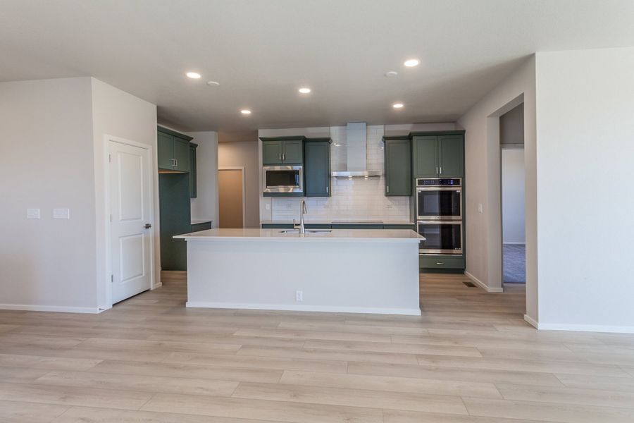 Furnished interior view inside a new home in Prairie Song, Windsor (Image 12).