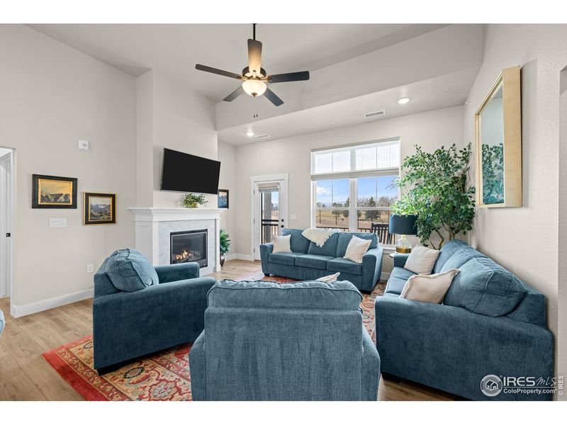 Furnished interior view inside a new home in , Longmont (Image 5).