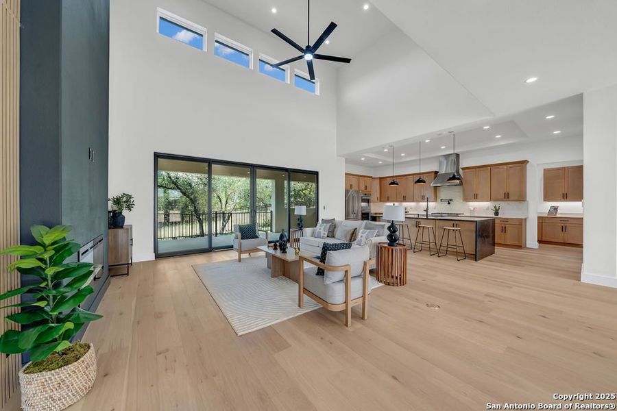 Furnished interior view inside a new home in , San Antonio (Image 13). Furnished interior view inside a new home in , San Antonio (Image 13).