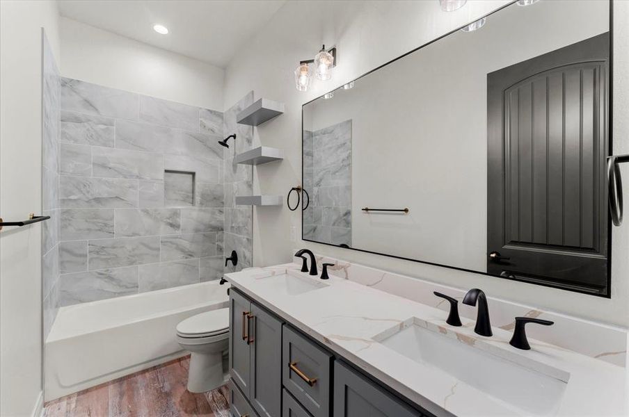 Furnished interior view inside a new home in , Trinidad (Image 10). Furnished interior view inside a new home in , Trinidad (Image 10).