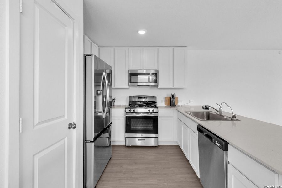 Furnished interior view inside a new home in , San Antonio (Image 14).