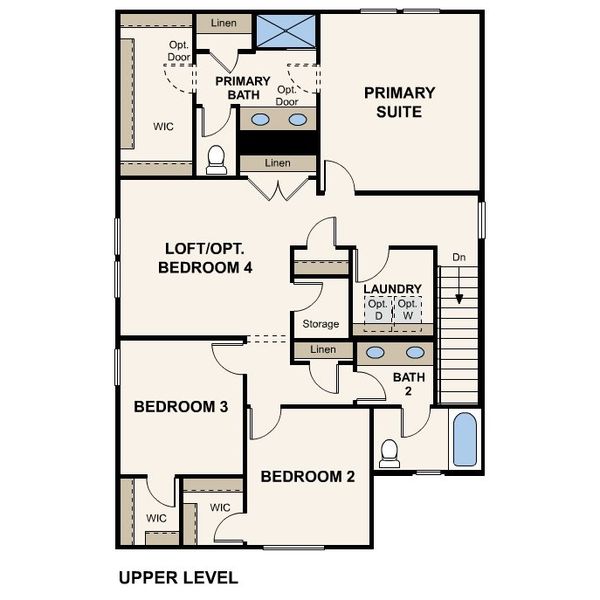 2D floor plan layout of this home in Manzanita at Teravalis, Buckeye, AZ (Image 3). 2D floor plan layout of this home in Manzanita at Teravalis, Buckeye, AZ (Image 3).