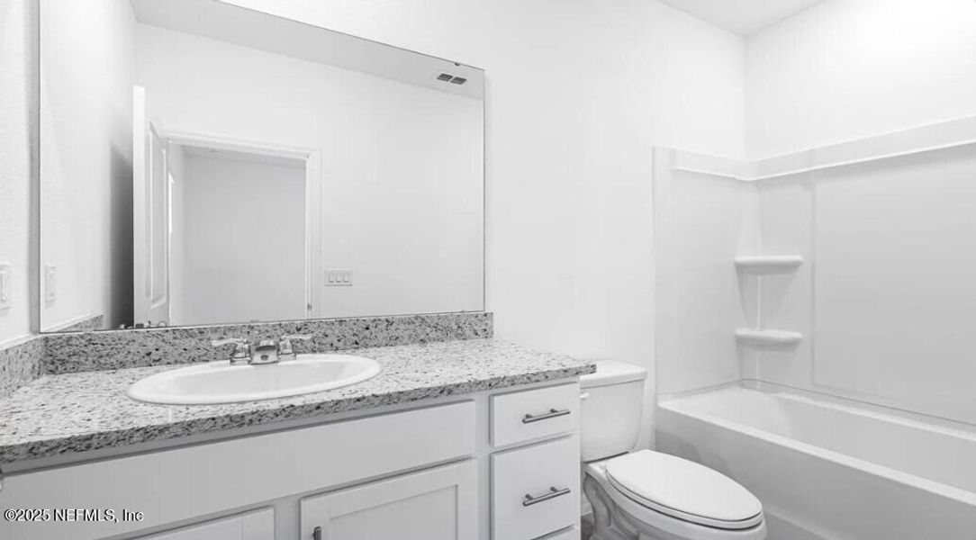 Furnished interior view inside a new home in Sabal Terrace, Jacksonville (Image 7).