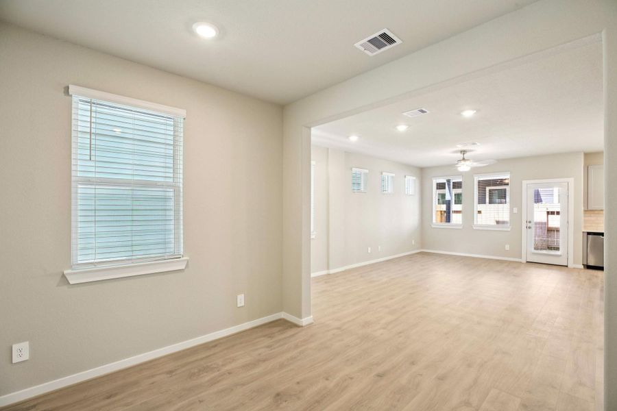 Photo is not of the actual home, but is an inspirational photo of builder’s model home and may depict options, furnishings, and/or decorator features that are not included