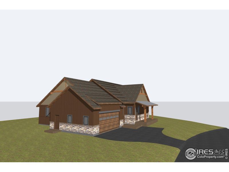 East side rendering East side rendering