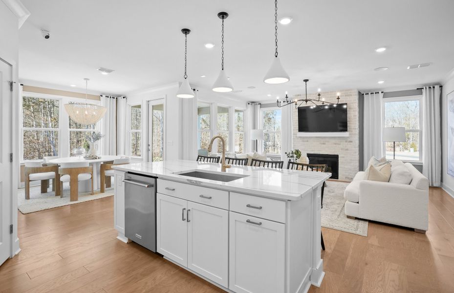 Representative furnished interior of a home built from the Mystique by Pulte Homes in Forest Creek, Waxhaw (Image 21).