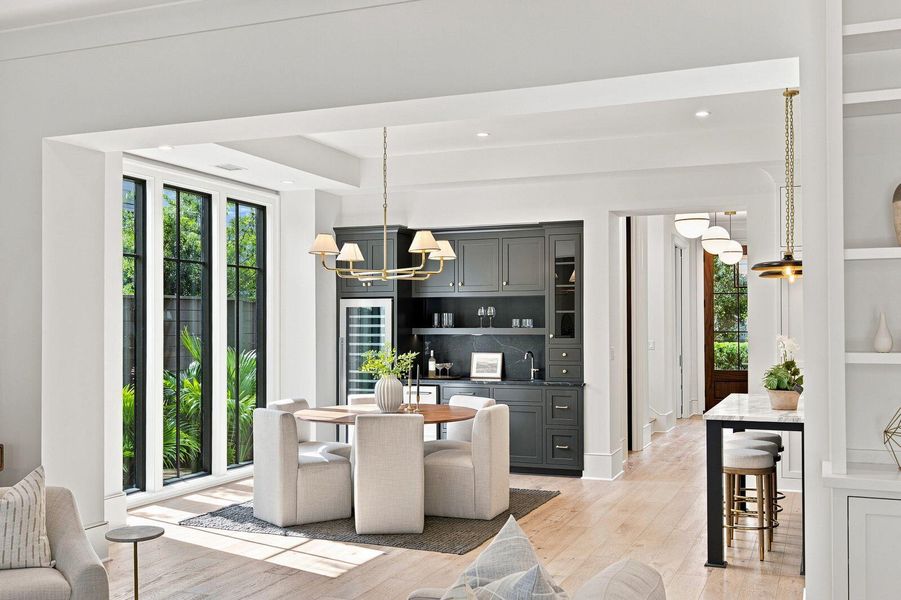 Furnished interior view inside a new home in , Mount Pleasant (Image 72).