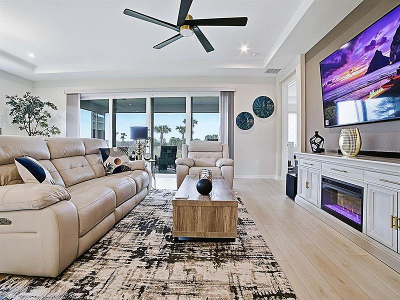 Furnished interior view inside a new home in , Tavares (Image 14).