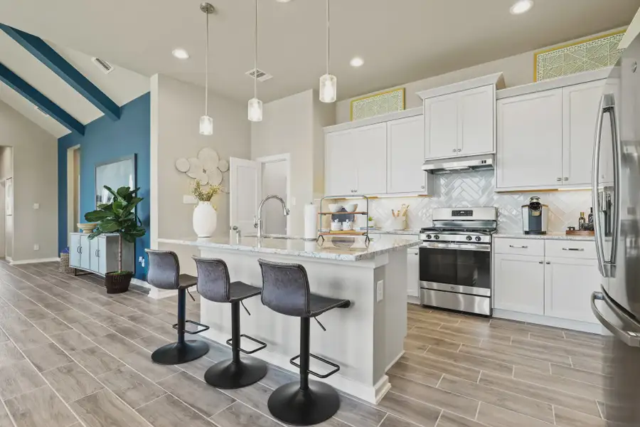 Representative furnished interior of a home built from the Orlando by Chesmar Homes in Wildrye 45', Waller (Image 4). Representative furnished interior of a home built from the Orlando by Chesmar Homes in Wildrye 45', Waller (Image 4).