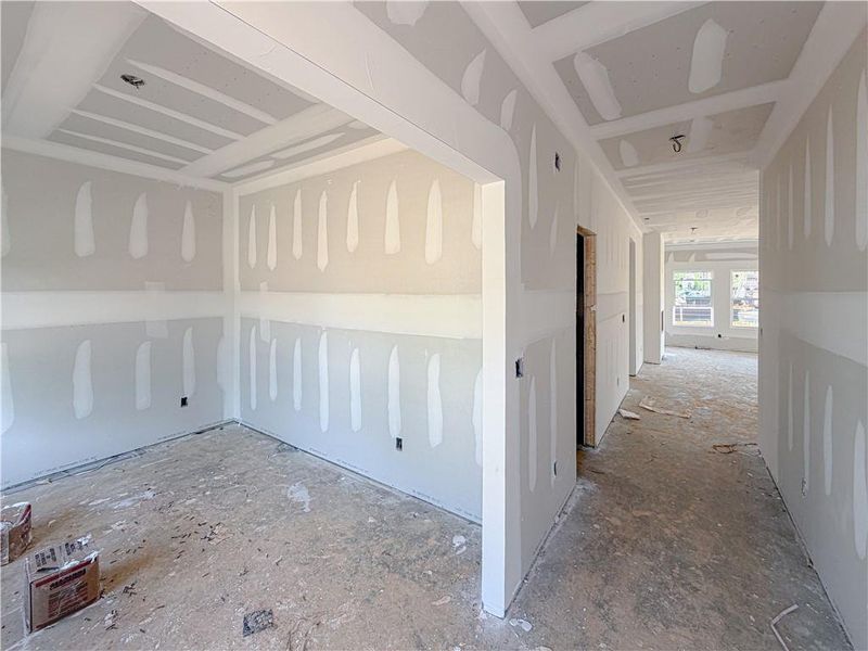 In-progress construction of a new home in , Rockmart, GA (Image 4).