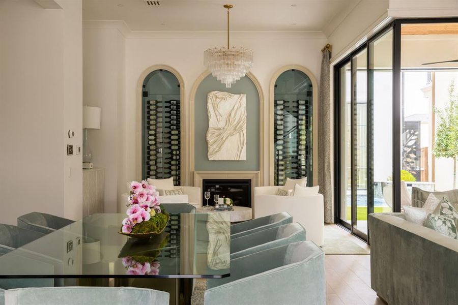 Furnished interior view inside a new home in , Southlake (Image 11).