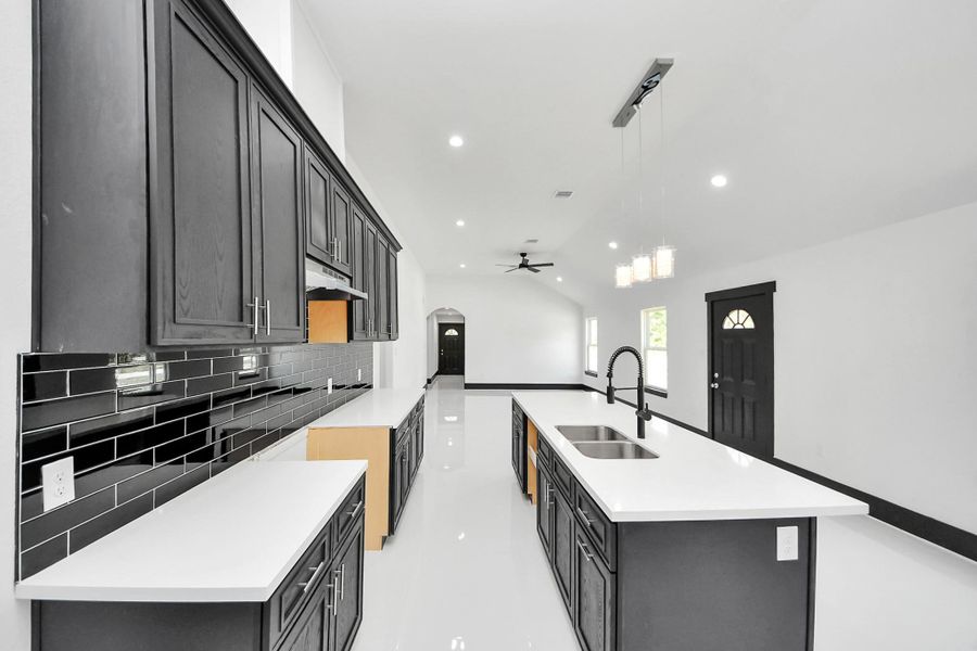Furnished interior view inside a new home in , Splendora (Image 14).
