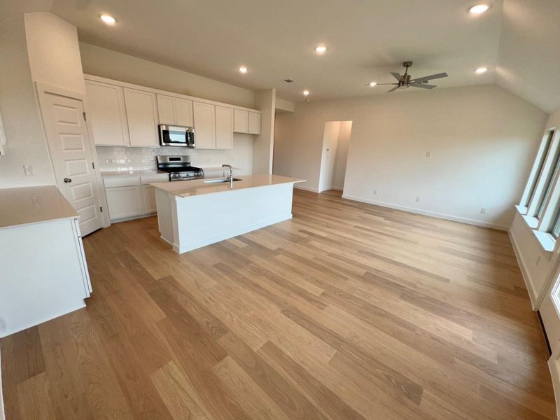 Furnished interior view inside a new home in Prairie Winds, Hutto (Image 9). Furnished interior view inside a new home in Prairie Winds, Hutto (Image 9).