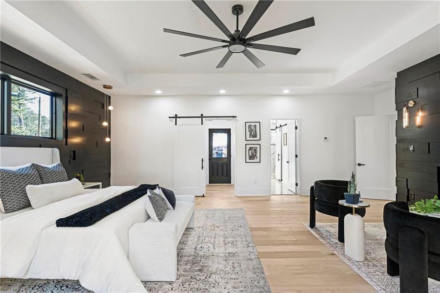 Furnished interior view inside a new home in , Decatur (Image 9).