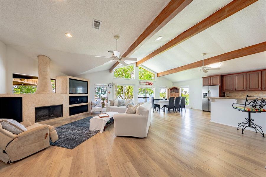 Furnished interior view inside a new home in , Payne Springs (Image 3). Furnished interior view inside a new home in , Payne Springs (Image 3).
