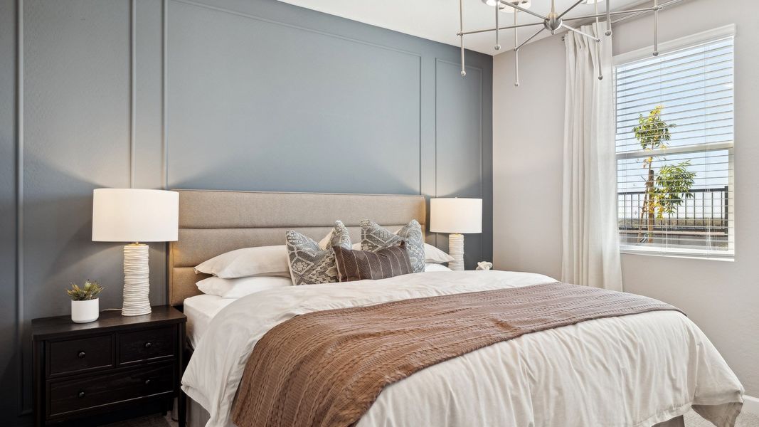 Representative furnished interior of a home built from the Mirage by D.R. Horton in The Buttes at Mystic, Peoria (Image 18).