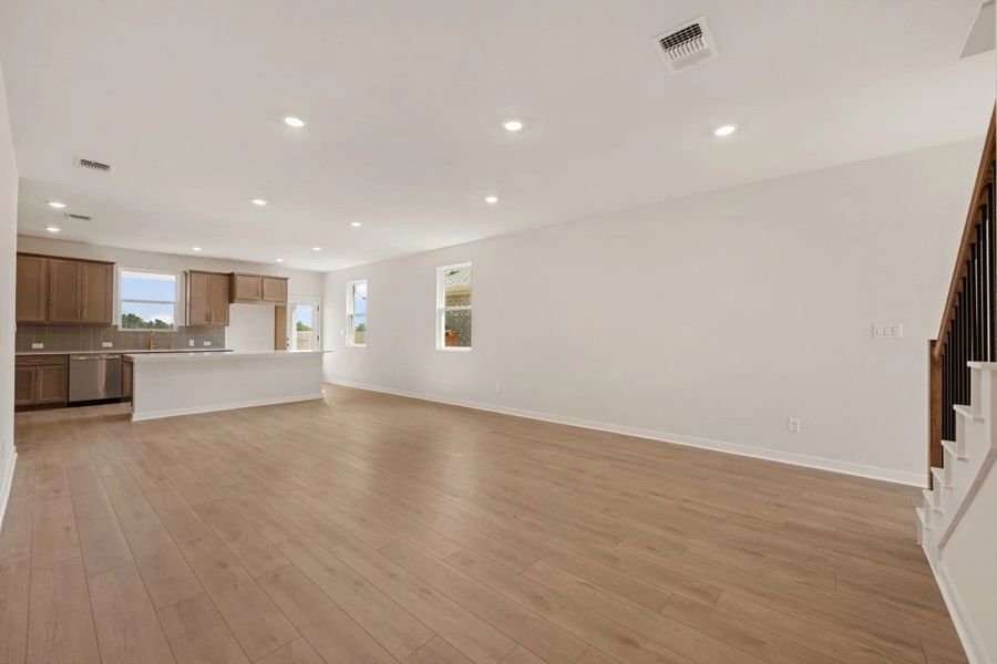 Family Room & Dining Area