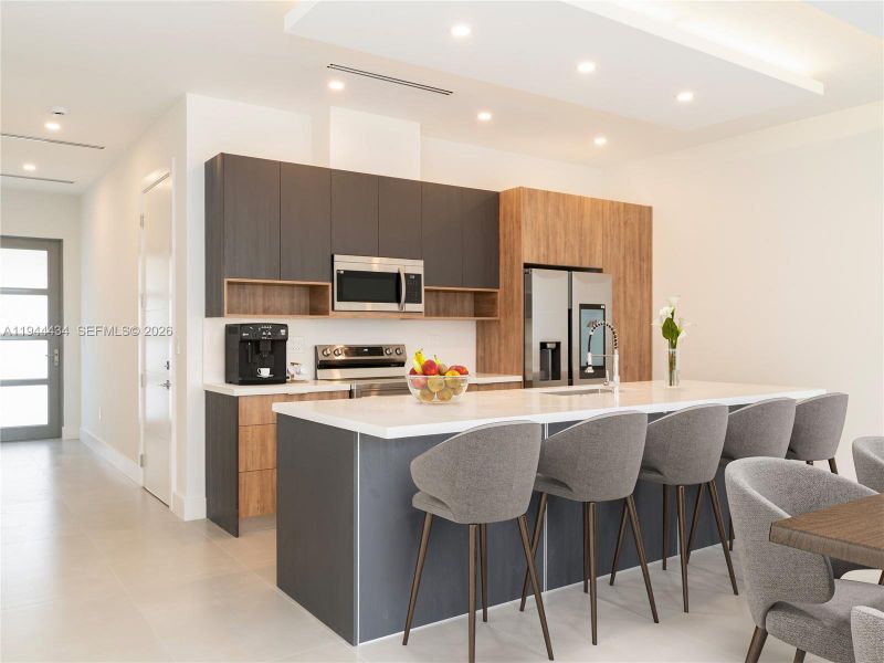 Furnished interior view inside a new home in , Fort Lauderdale (Image 15).